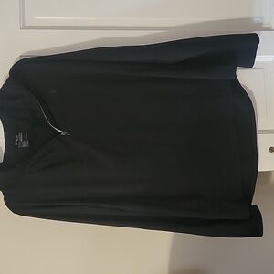 Polo Ralph Lauren Men's Black Performance Quarte Zip Pullover In Size Large